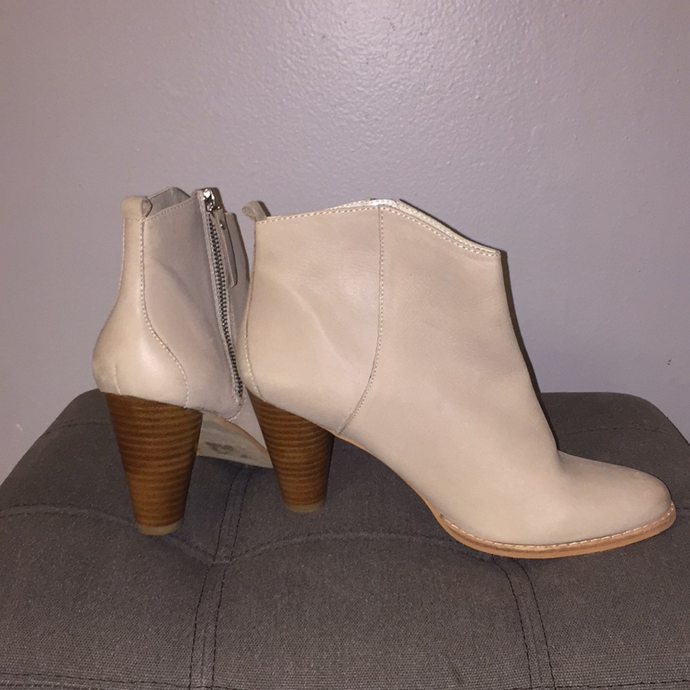 Gap leather booties